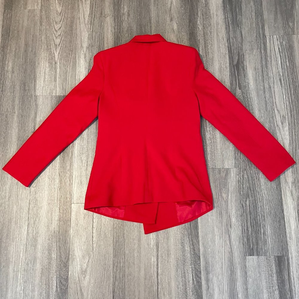 SOLD!  SUSIELADY Womens Red Business Suit Two Piece Set - Picture 4 of 15